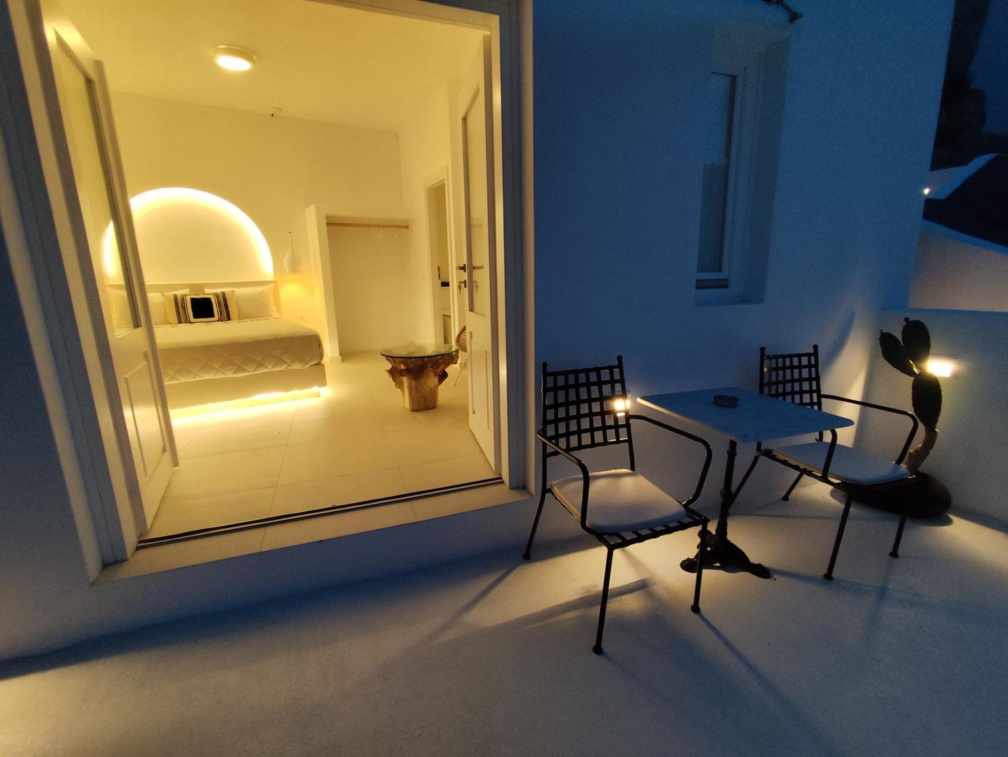 The Magic Luxury Cave Suites Vóthon Exterior foto