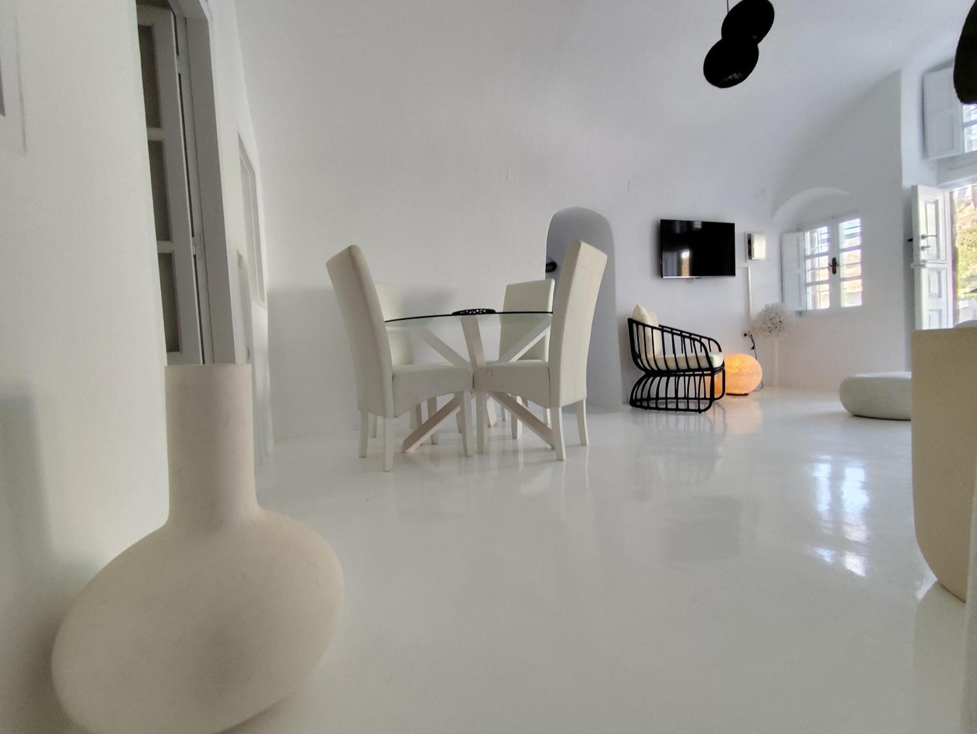 The Magic Luxury Cave Suites Vóthon Exterior foto