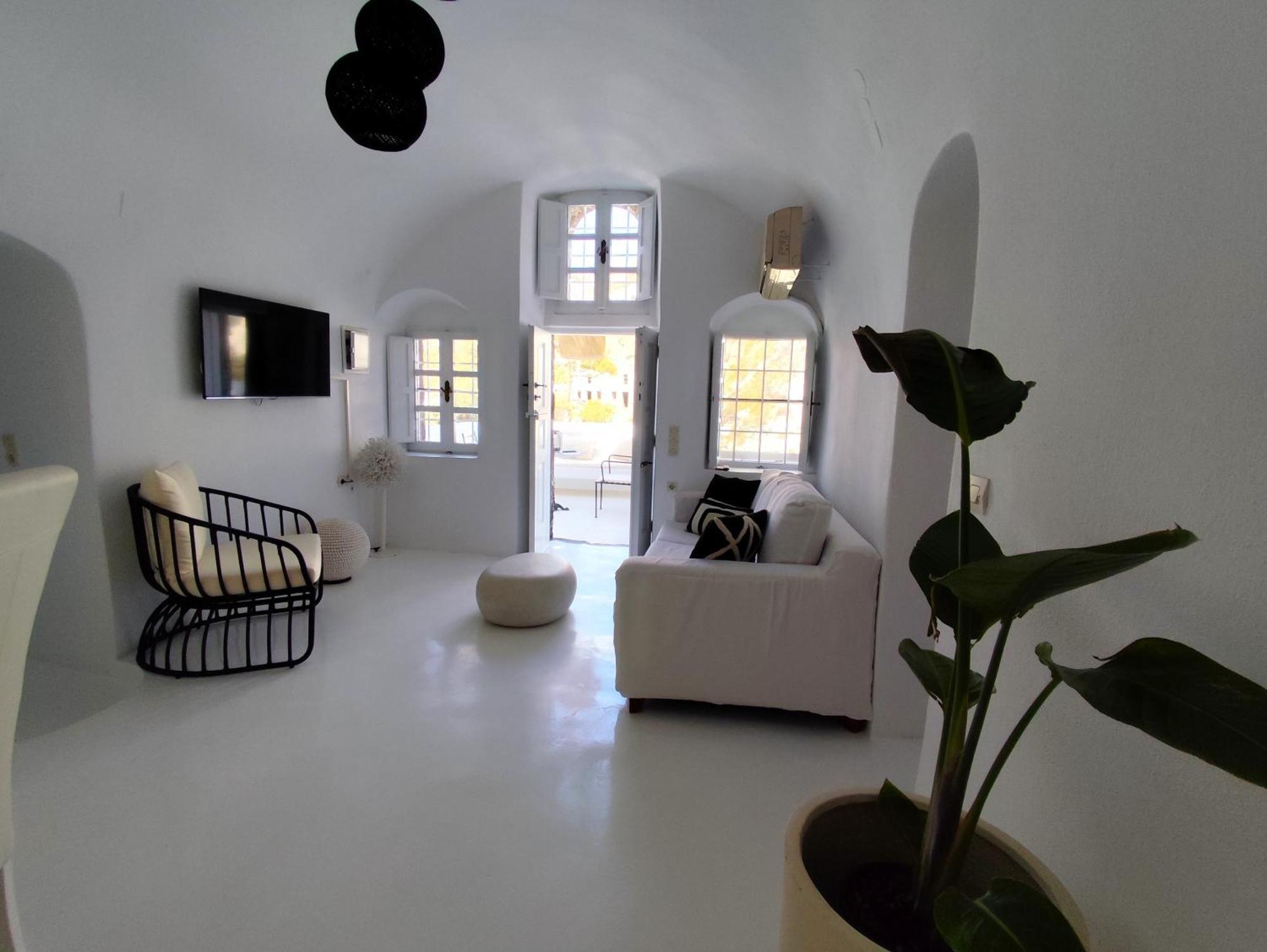 The Magic Luxury Cave Suites Vóthon Exterior foto