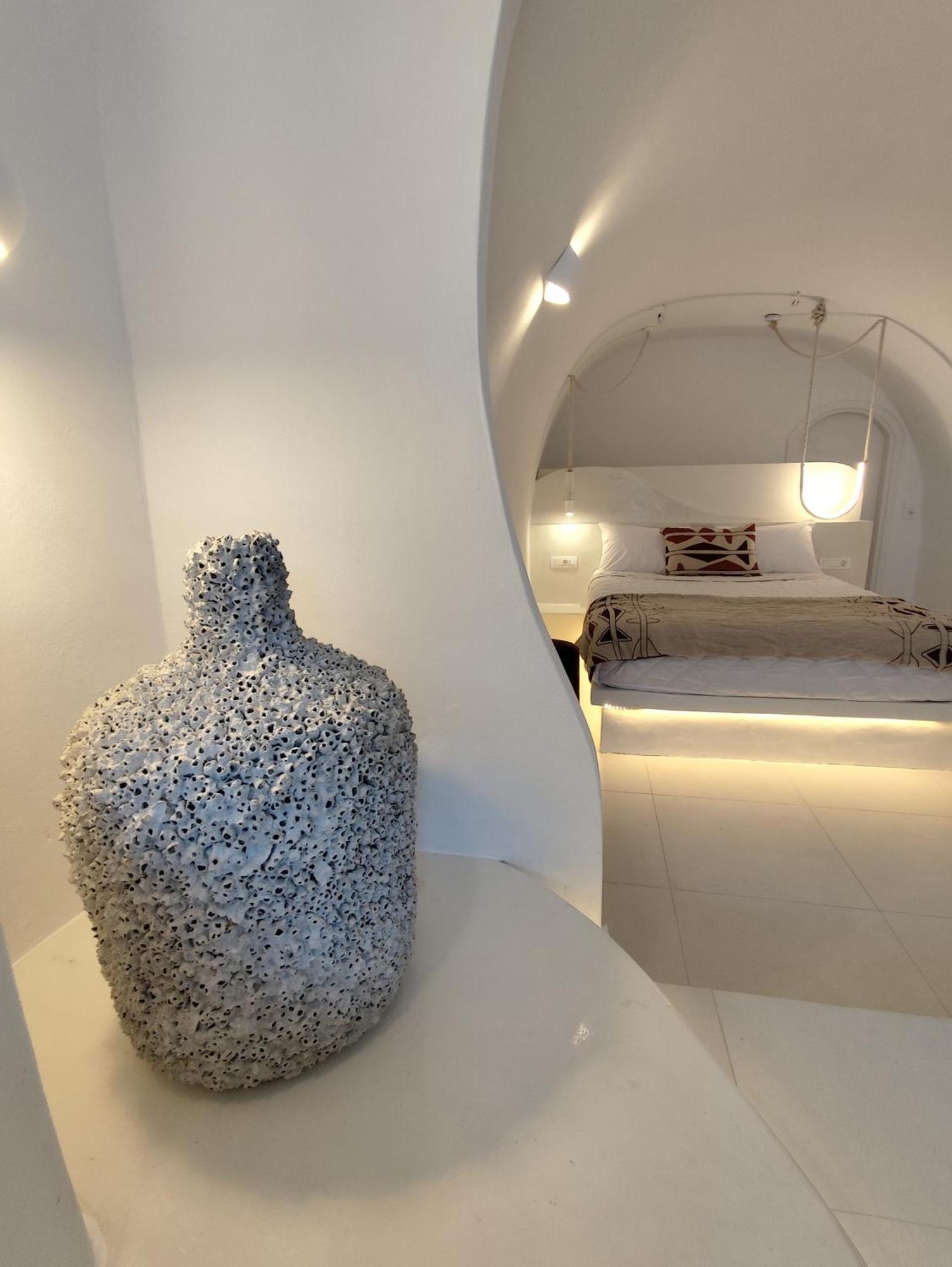 The Magic Luxury Cave Suites Vóthon Exterior foto