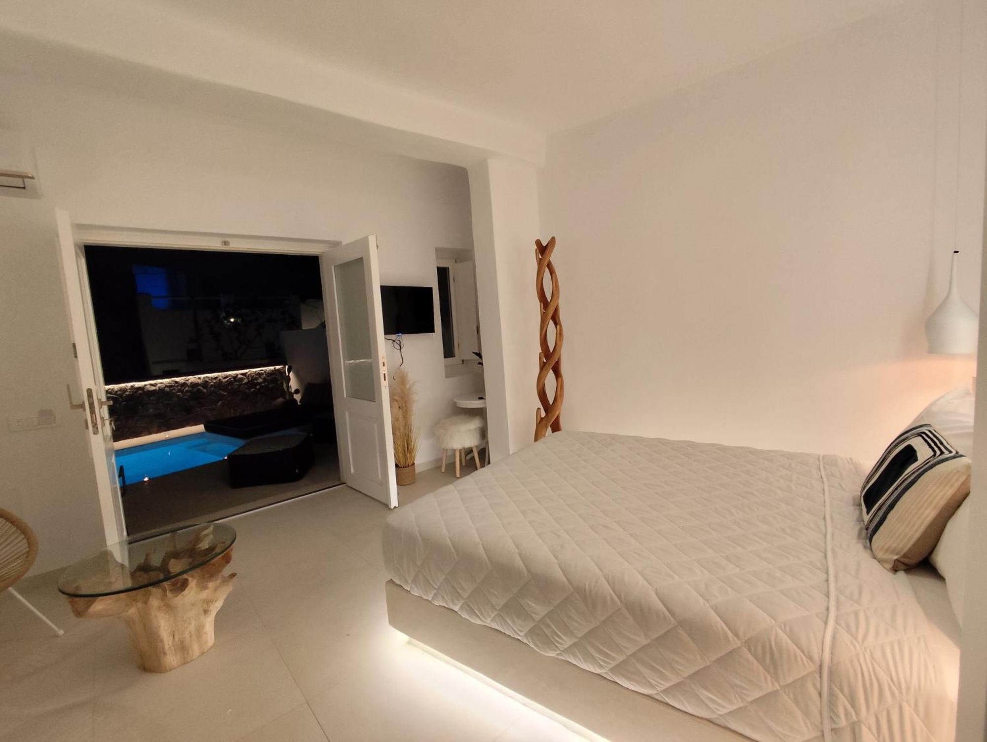 The Magic Luxury Cave Suites Vóthon Quarto foto