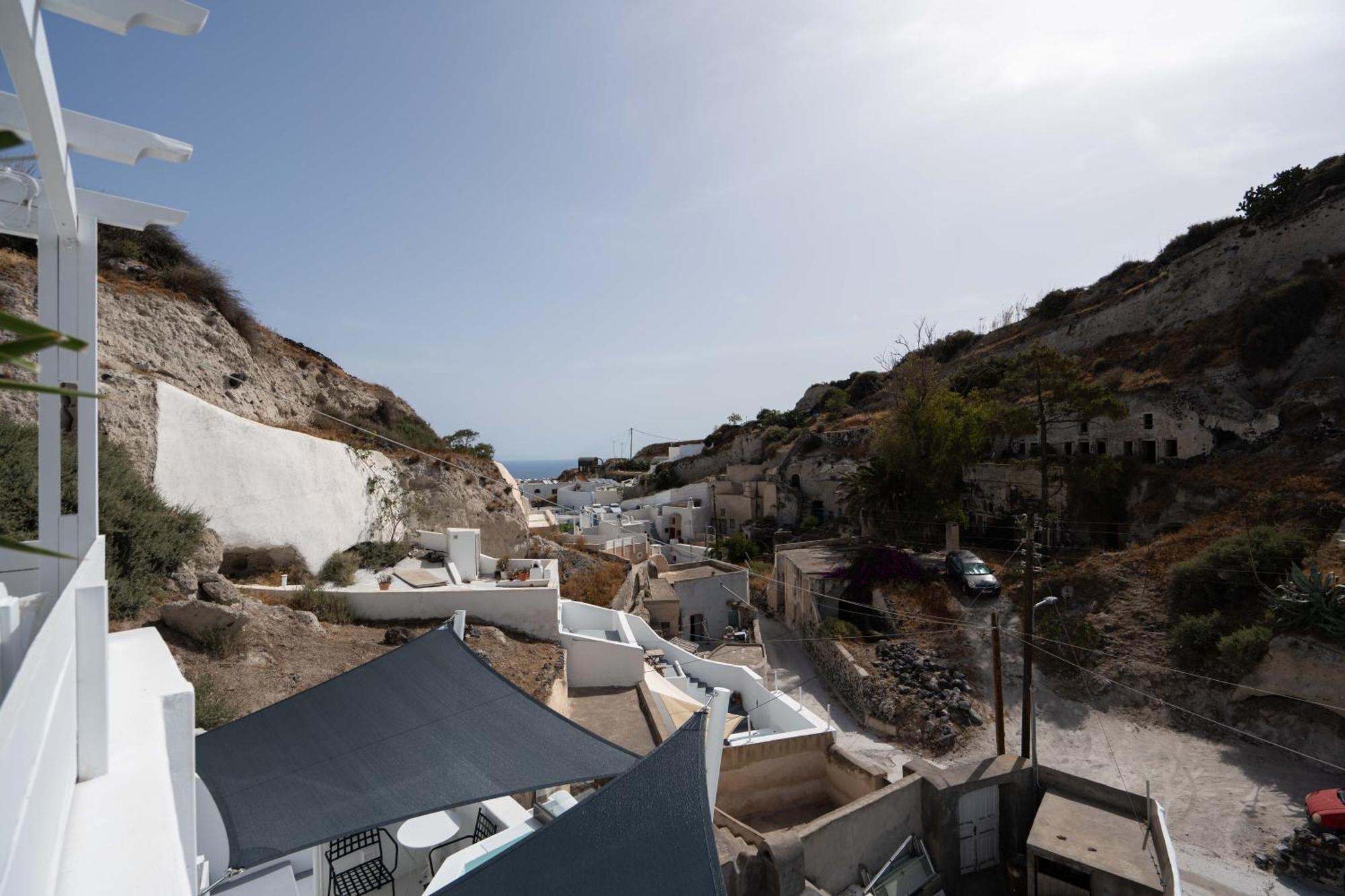The Magic Luxury Cave Suites Vóthon Exterior foto