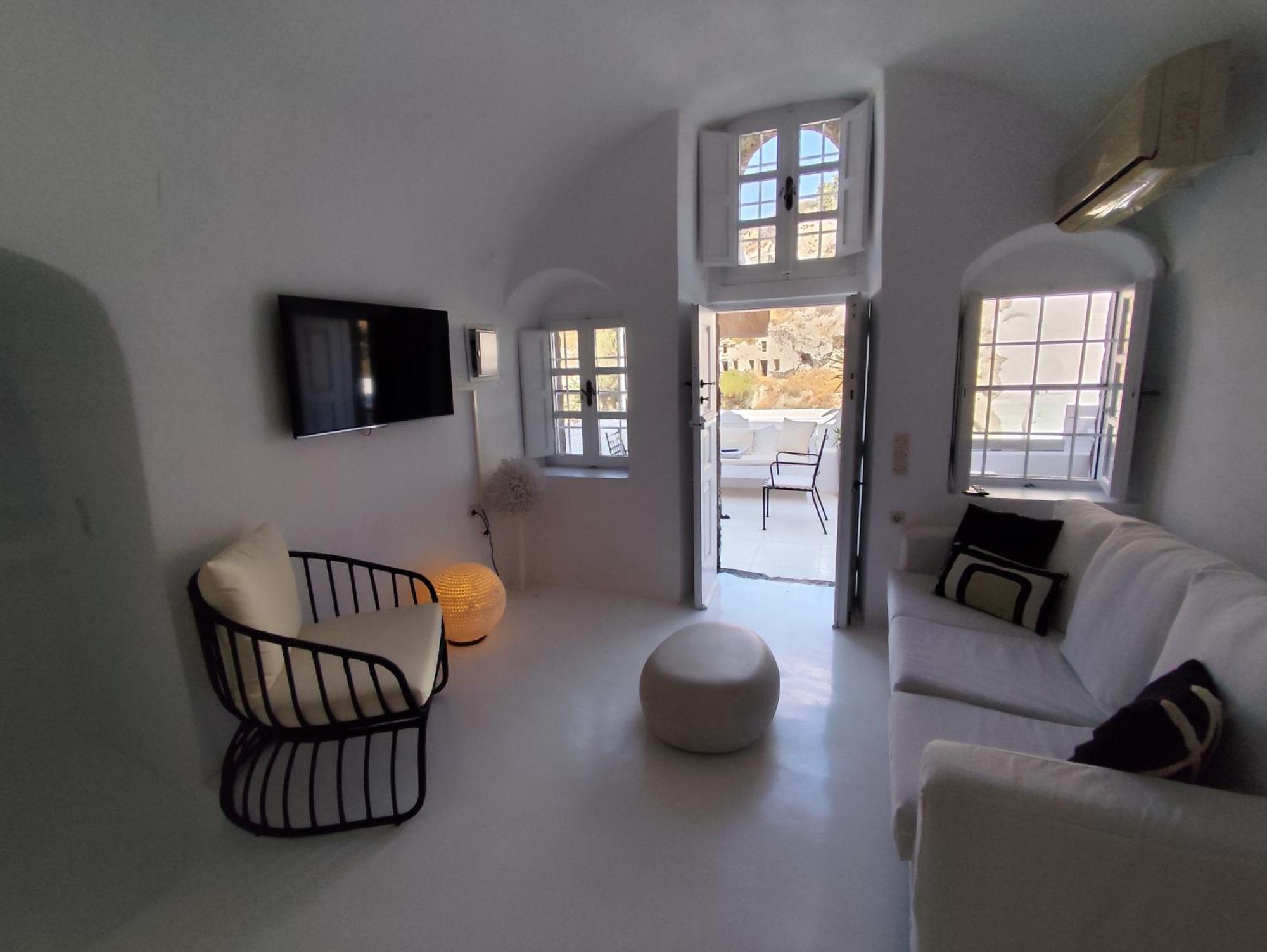 The Magic Luxury Cave Suites Vóthon Exterior foto